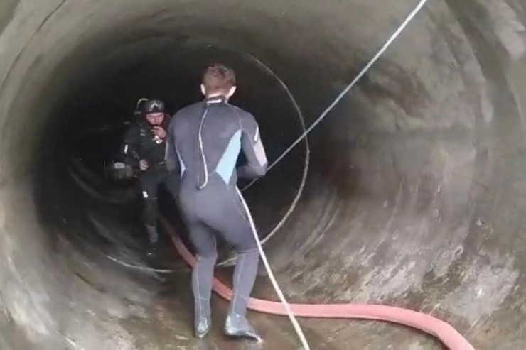 Su kanalında batmış 10 yaşlı uşağın meyiti çıxarılıb -FOTO  -VİDEO 