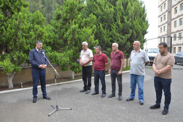 Sanatoriya şəhərinin sakinləri “Açıq mikrofon”da-FOTO 