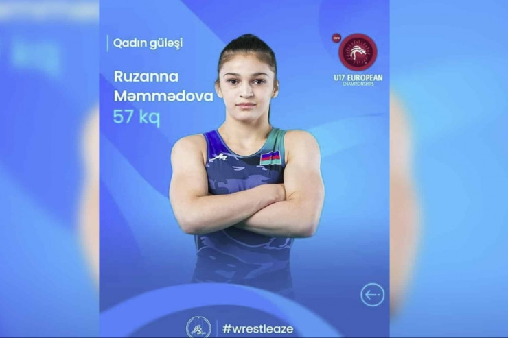 Ruzanna Məmmədova U-17 Avropa çempionatında ikinci oldu 