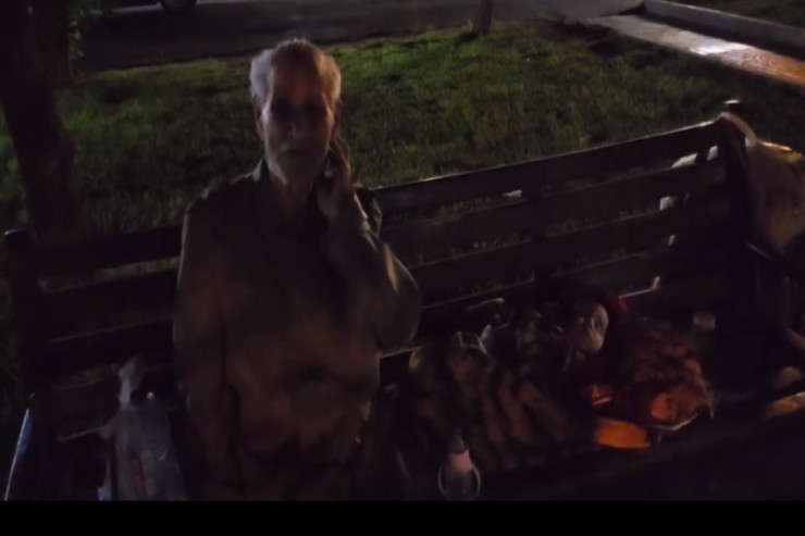 Bakıda DƏHŞƏT:  "Narkoman" ana 2 yaşlı uşağını parkda qoyub getdi - VİDEO 