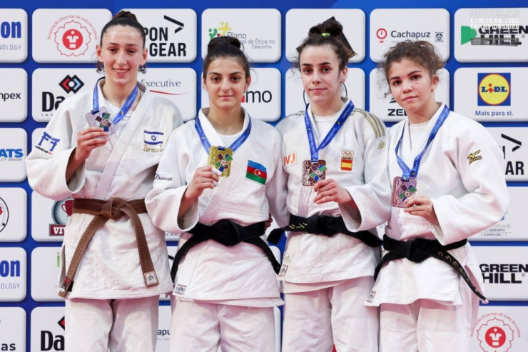 Cüdoçularımız Avropa çempionatında  4 qızıl medal   qazandı