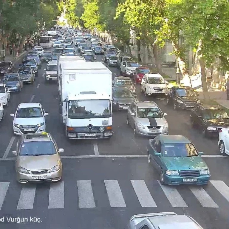 Bakının bu yollarında TIXAC var - SİYAHI