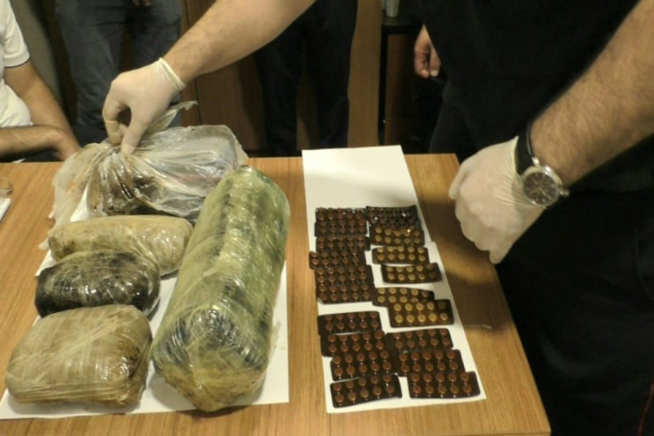 Tapılan narkotiklər