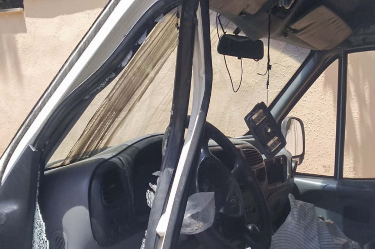 Ağstafada  avtobus minik maşını   ilə toqquşdu, ölən var