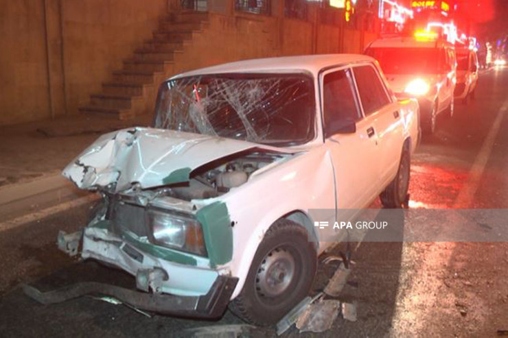 5 avtomobil toqquşdu, 1 nəfər... -FOTO 