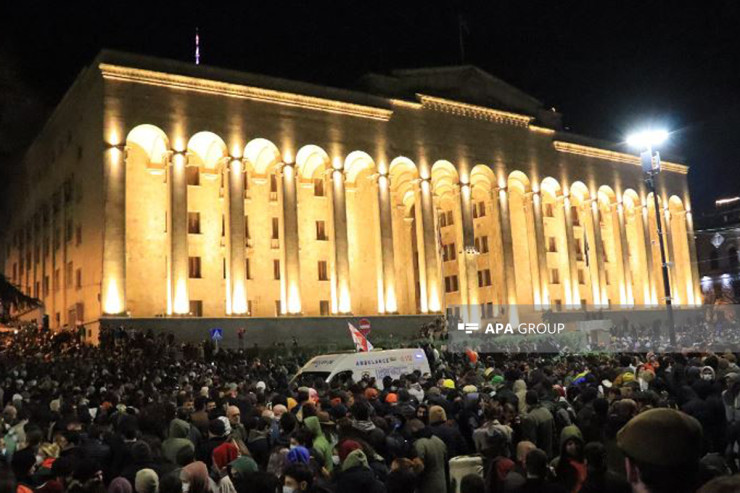 Tbilisidə keçirilən aksiya başa çatdı