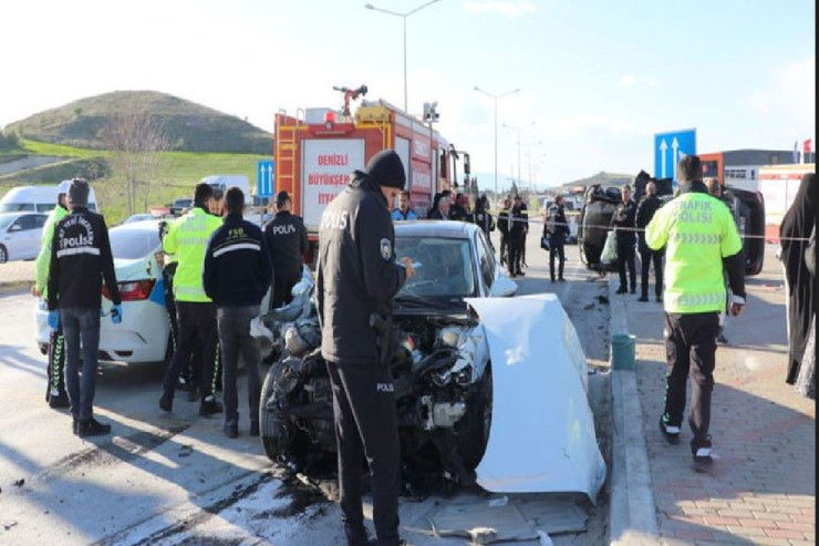 Ağır qəza: Bir nəfər öldü, ikisi yaralandı