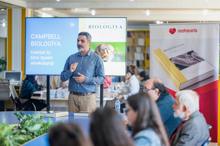 “Campbell Biologiya” kitabının BDU-da və ADPU-da təqdimatı keçirildi