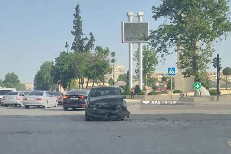 “Lada” və “Mercedes” toqquşdu – 1 NƏFƏR... -FOTO 