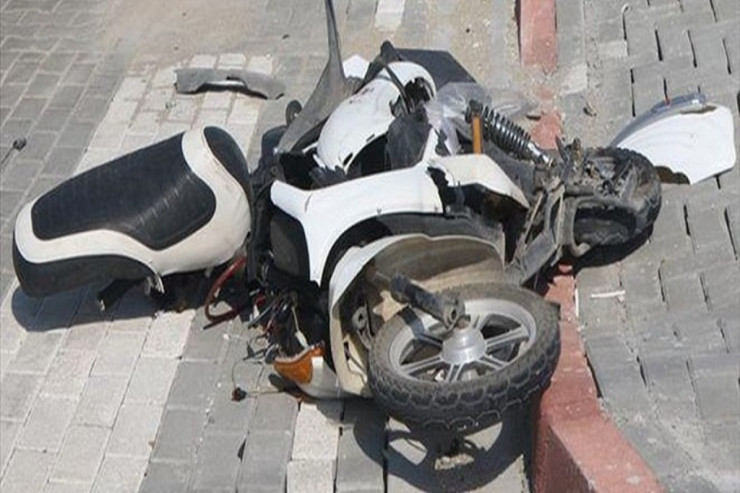 Gəncədə moped aşdı, sürücü öldü 