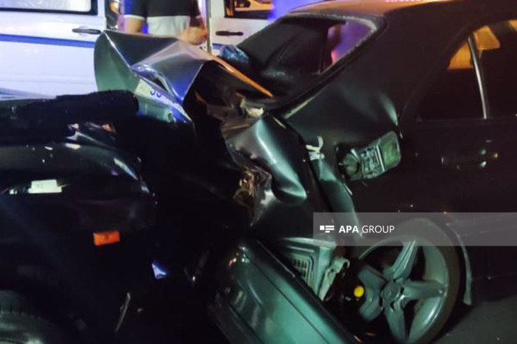 “Jiquli” və “Mercedes” toqquşdu, 2 nəfər... -FOTO -VİDEO 