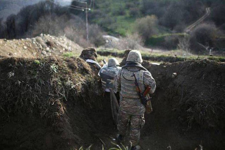 Qanunsuz erməni silahlı dəstələrinin fortifikasiya cəhdinin qarşısı alındı