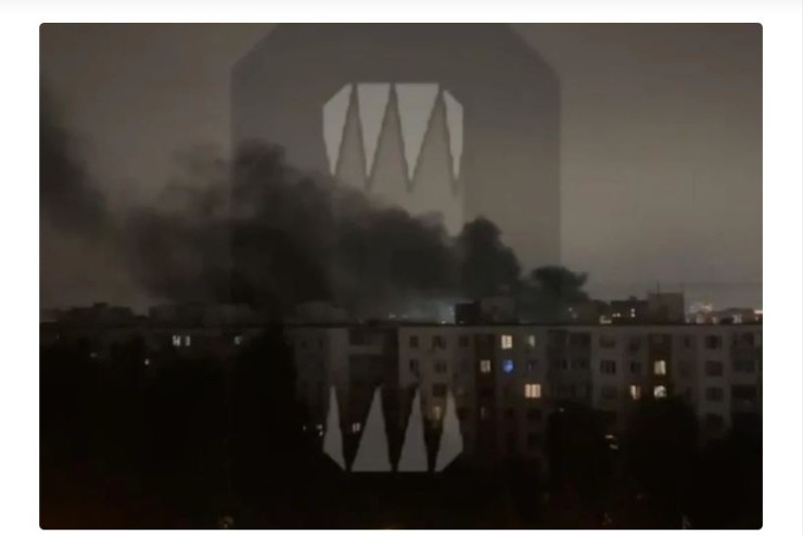 Gömrük Xidmətinin binasında yanğın -VİDEO 