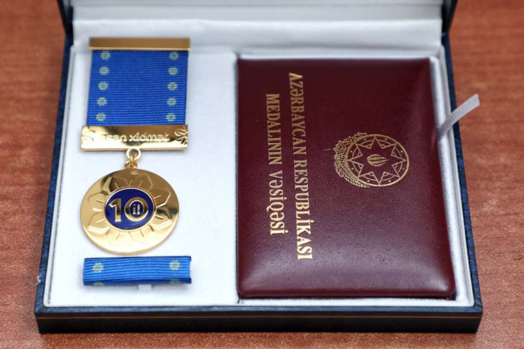  "Azəriqaz"ASAN xidmət"in 2 medalı ilə təltif edildi