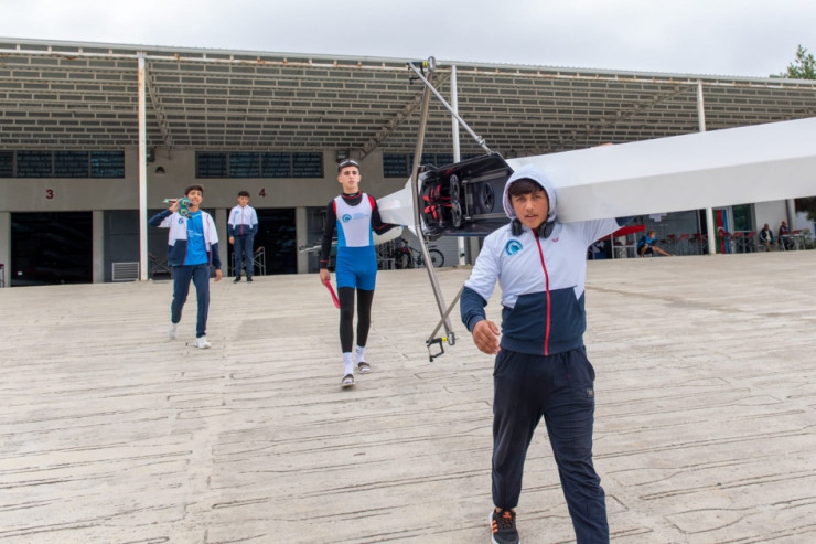 Mingəçevirdə avarçəkmə üzrə Azərbaycan çempionatına start verildi