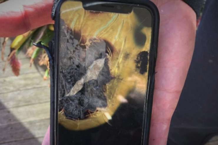 Cibində partlayan telefon  çobanı ölümdən   xilas etdi