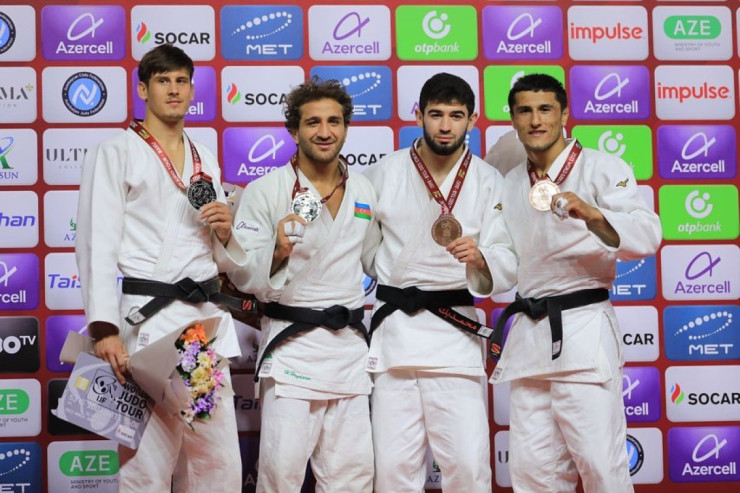 Cüdoçularımız qızıl medalları  sıraladı