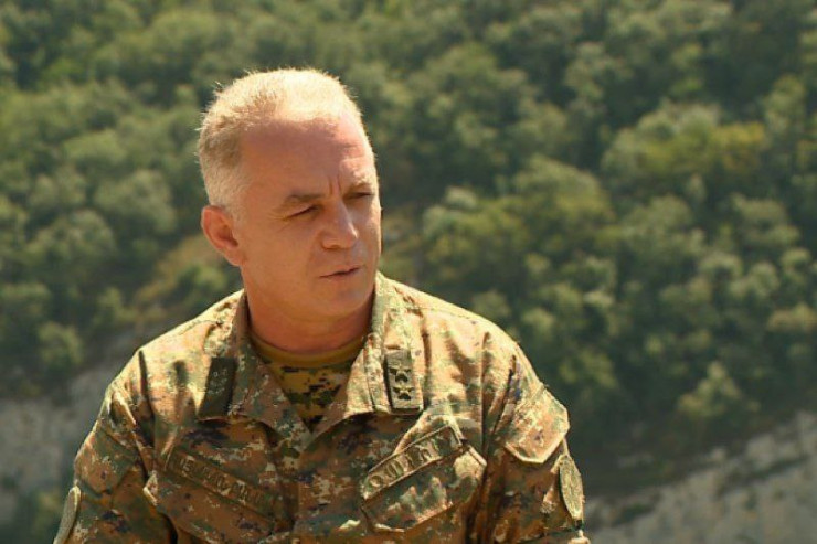 Erməni general Laçında saxlanıldı - FOTO