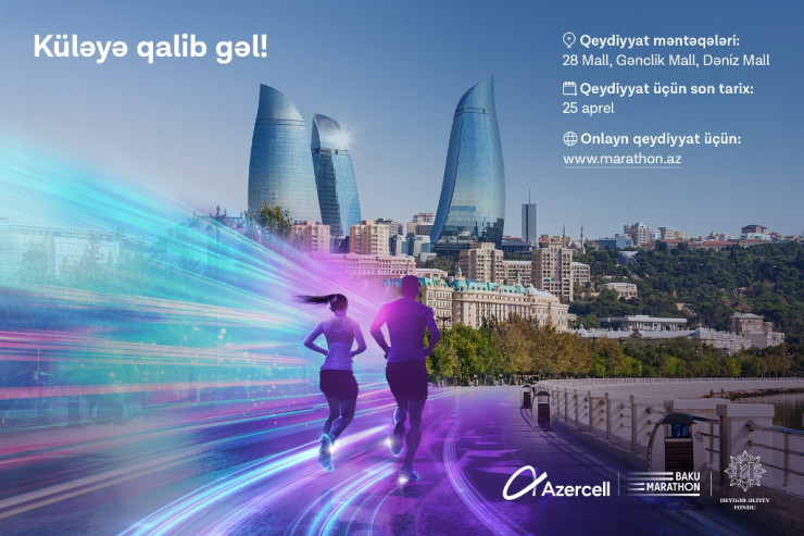 “Azercell Telekom”un eksklüziv tərəfdaşlığı ilə “Bakı Marafonu 2024” baş tutacaq