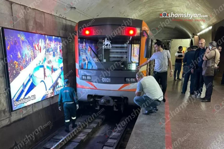 Qarabağdan olan erməni  İrəvan metrosunda   intihar etdi - VİDEO 