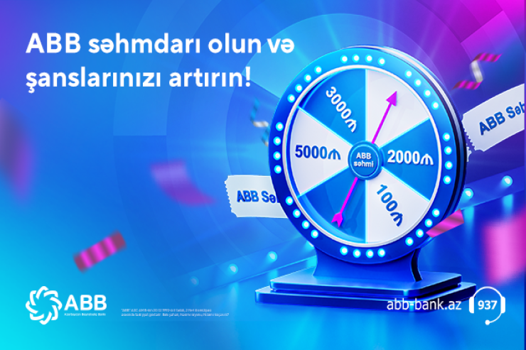 ABB səhmi sifariş et, 5000 manatadək qazan!