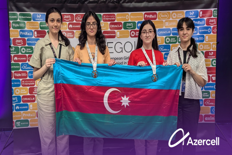 Azərbaycan məktəbliləri Avropa Qızlar İnformatika Olimpiadasında medal qazandılar