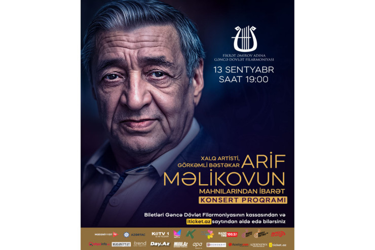 Gəncə Filarmoniyasında Arif Məlikova həsr olunmuş konsert keçiriləcək