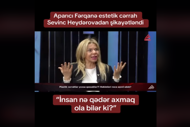  “İnsan nə qədər axmaq olar ki, ona zərər vurmuş həkimə yenə müraciət etsin” - Tanınmış aparıcı  - VİDEO 