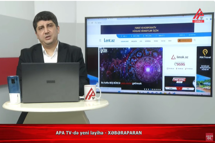 APA TV-də yeni layihə - XƏBƏRAPARAN 