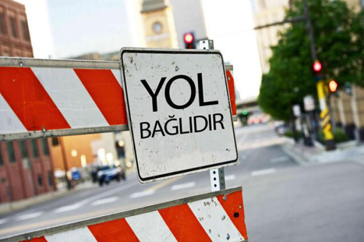 Sabah Bakıda bu yollar bağlı olacaq 