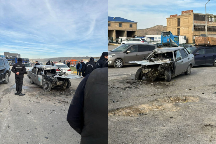 Bakıda "Tofaş" yük maşını ilə toqquşdu, sərnişin öldü 