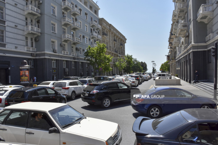 Bakıda bu yollarda sıxlıq var - SİYAHI 