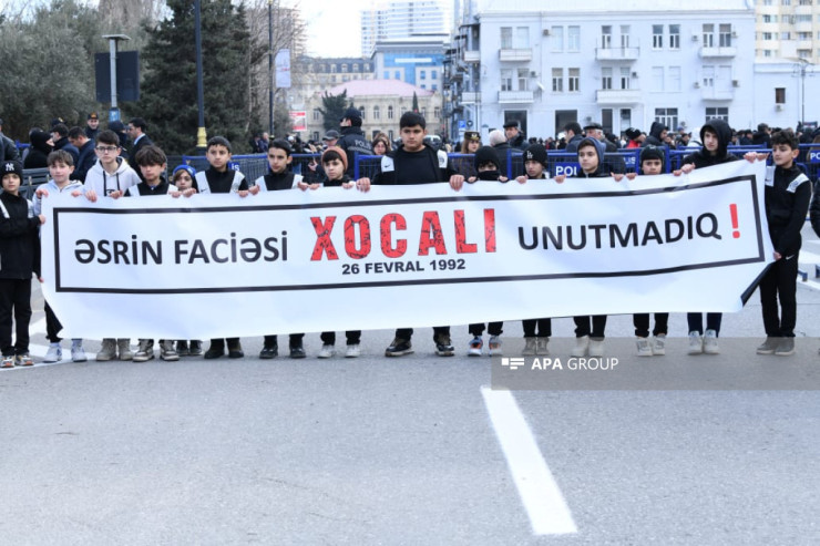 Azərbaycan xalqı Xocalı soyqırımı qurbanlarını anır -  FOTOLENT 