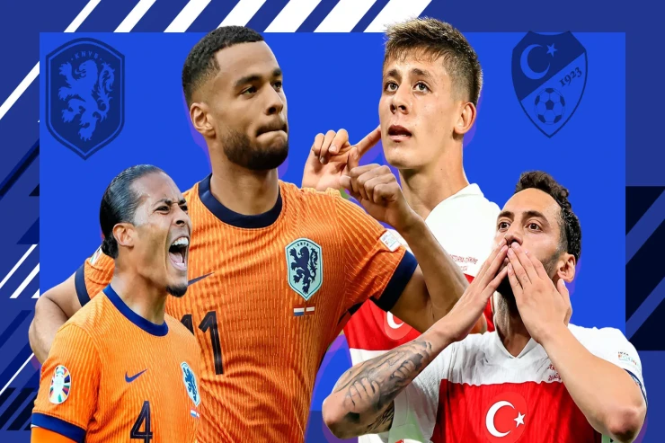 Niderland-Türkiyə oyununda hesab bərabərləşdi - VİDEO 