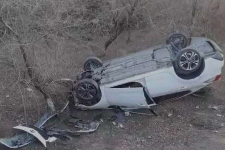 Aşan avtomobilin sürücüsü öldü-YENİLƏNİB 