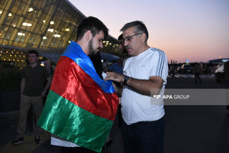 Azərbaycan idmançıları Paris Olimpiadasına yola salındı