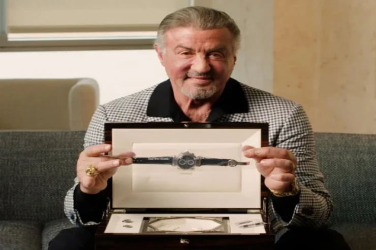 Silvestr Stallonenin saat kolleksiyası  6,7 milyon dollara satıldı