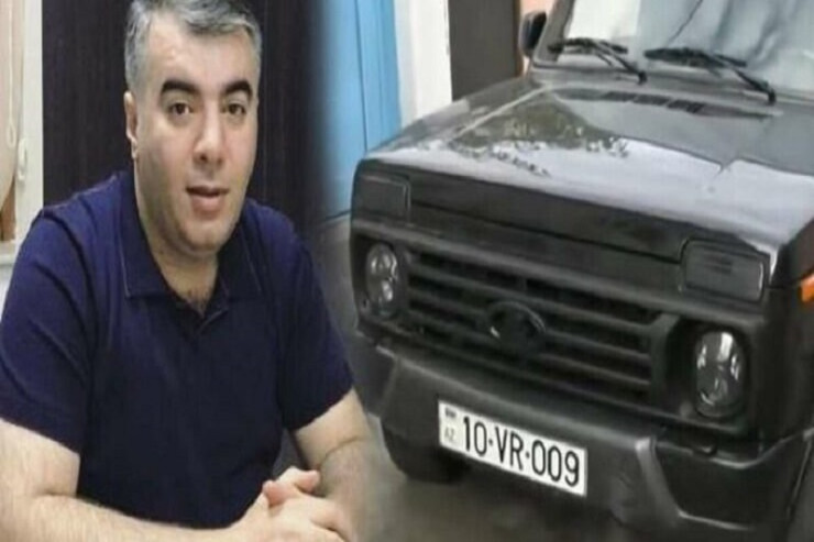 Rəşad Dağlının qətl törətdiyi  avtomobil satışda - VİDEO 