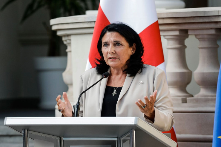Salome Zurabişvili, Gürcüstanın prezidenti