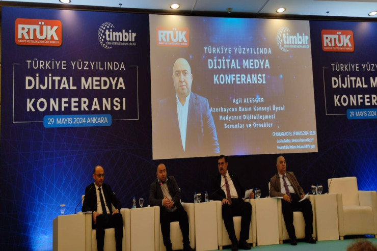 “Türkiyə Yüzilində Digital Yayımçılıq Konfransı” keçirildi
