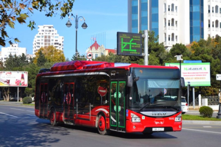 Bakıda 10-dan çox  marşrut xətti üzrə avtobusların hərəkəti dayandırılacaq