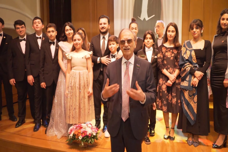 "Xalqın Mədəni Sərvəti" layihəsində Bülbül vokal məktəbinin konserti baş tutub