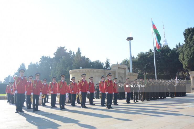 Bakıda Zəfər Günü münasibətilə yürüş keçirilir