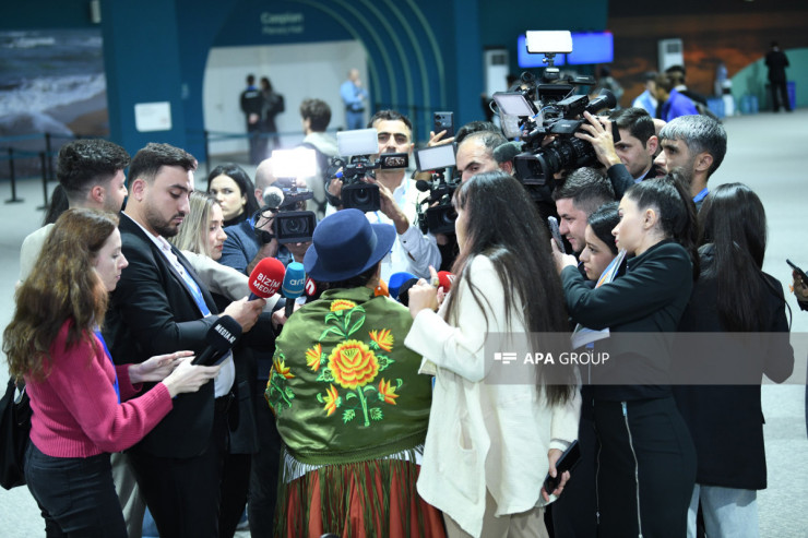 Beynəlxalq və yerli media COP29-da - FOTOLENT 