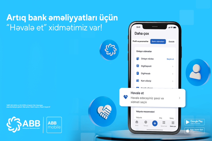 Banka gəlmədən əməliyyatlarını başqasına həvalə etmək olar