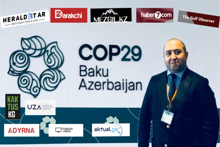 8 ölkənin mediası COP29-dan yazdı