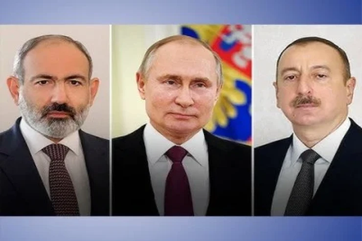 Putin İlham Əliyev və Paşinyanla Zəngəzur dəhlizini  müzakirə edib - RƏSMİ 