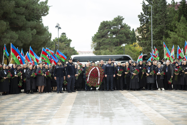 100-dən çox şəhid valideyni Sumqayıtda bir araya gəldi - "Mənim oğlum qəhrəmandır" 