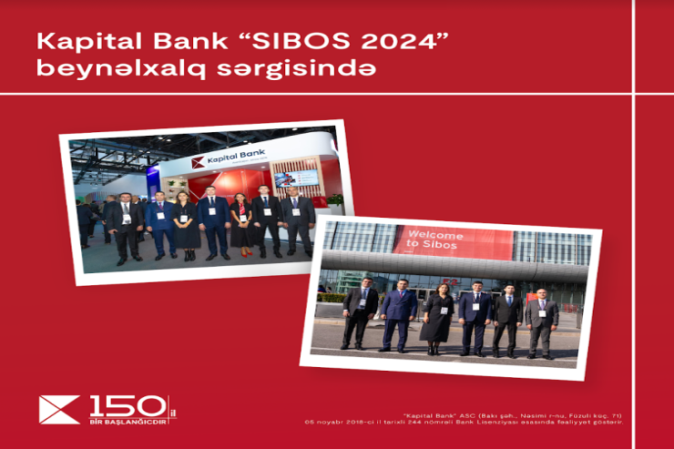 "Kapital Bank" “SIBOS 2024” beynəlxalq sərgisində