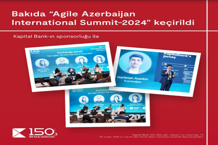 Bakıda  “Agile Azerbaijan International Summit-2024” keçirildi